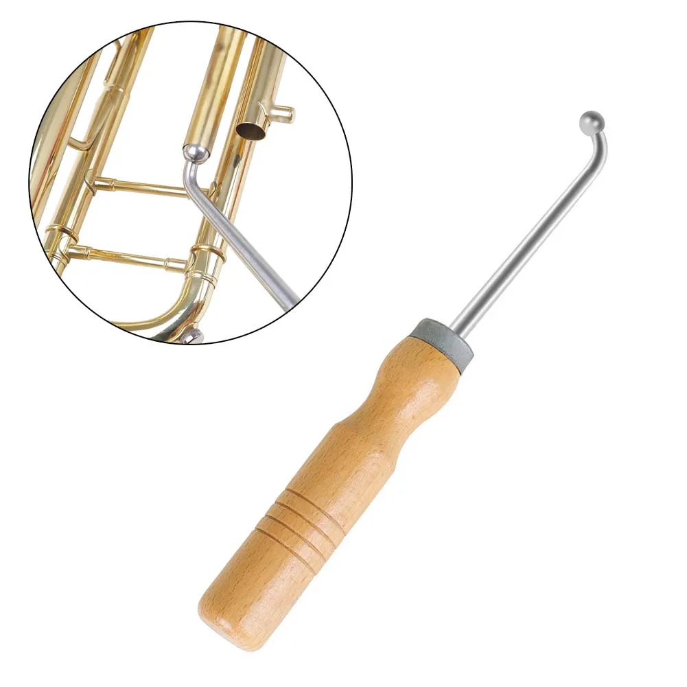 Professional Trumpet Repair Tool Elbow Maintenance With 2Metal Balls Accessories Wind Instrument Repair Parts 23x2.5cm
Professional Trumpet Repair Tool Elbow Maintenance With 2Metal Balls Accessories Wind Instrument Repair Parts 23x2.5cm