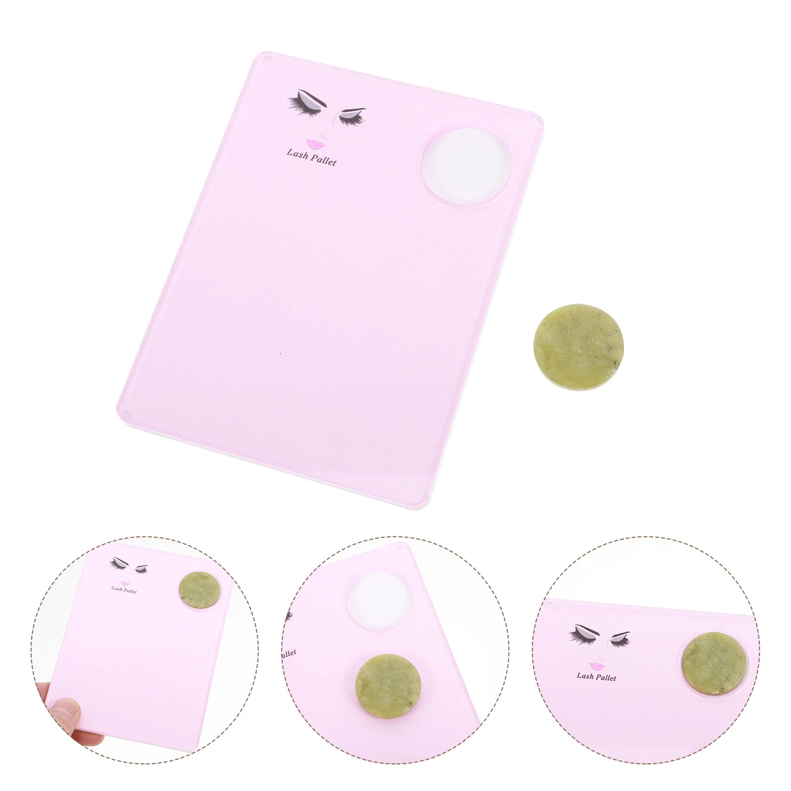 Eyelash Lash Extension Grafting Holder Pallet Tray Pad Glue Acrylic False Plate Extensions Adhesive Tool Lashes Pads Supplies
Eyelash Lash Extension Grafting Holder Pallet Tray Pad Glue Acrylic False Plate Extensions Adhesive Tool Lashes Pads Supplies