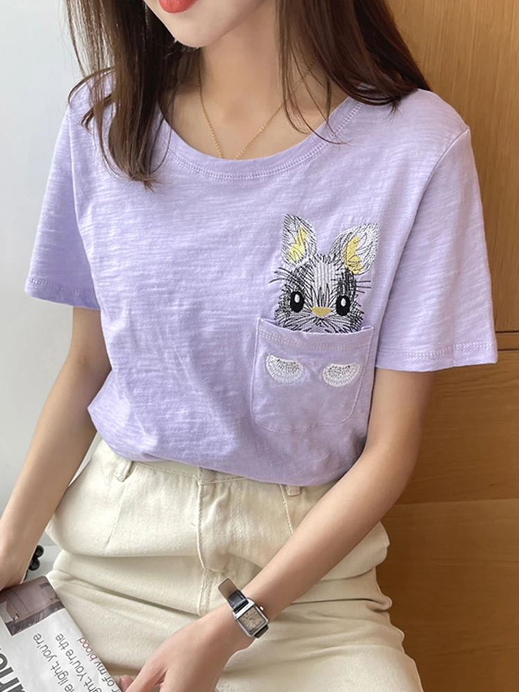 gkfnmt T shirt Women Tops Cotton Linen Embroidery White Tshirt Korean Summer Short Sleeve Tee Shirt Loose 3XL Women Clothes
gkfnmt T shirt Women Tops Cotton Linen Embroidery White Tshirt Korean Summer Short Sleeve Tee Shirt Loose 3XL Women Clothes