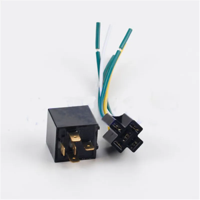 DC 12V Universal Car Auto SPDT Relay Kit Fixed Back 5 Pin Socket 5 Wire 40A Special for Car Alarm
DC 12V Universal Car Auto SPDT Relay Kit Fixed Back 5 Pin Socket 5 Wire 40A Special for Car Alarm