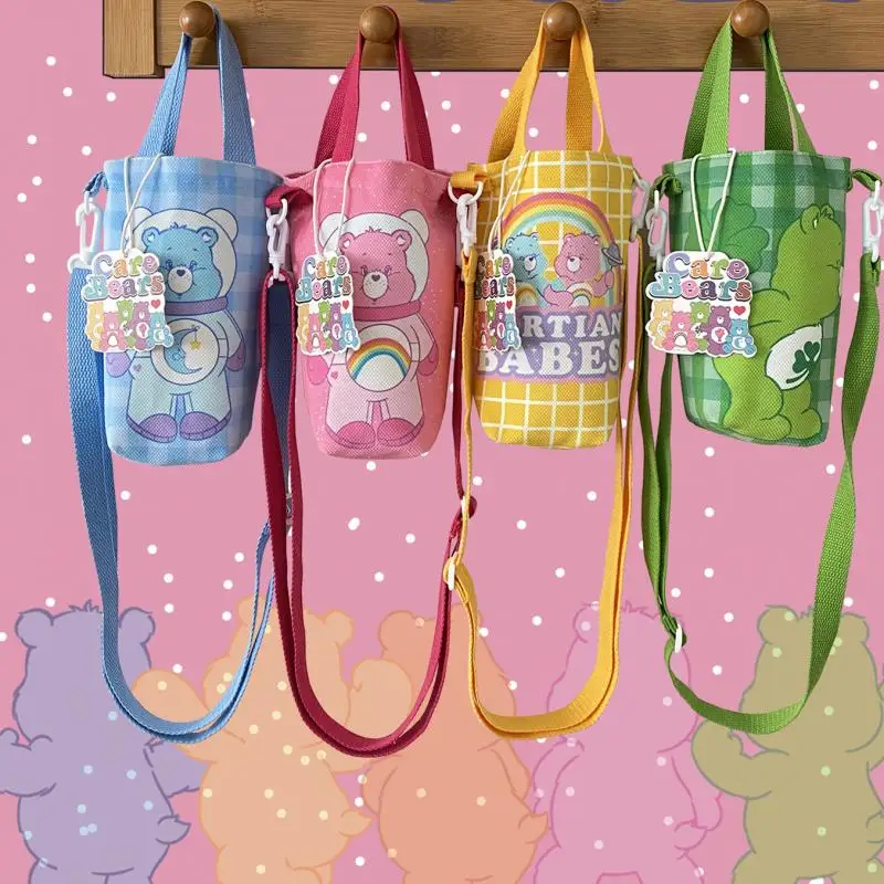 New Kawaii Care Bears Anime Series Water Bottle Bag Adjustable Crossbody Bag Portable Handbag Storage Bag Baby Festival Gift
New Kawaii Care Bears Anime Series Water Bottle Bag Adjustable Crossbody Bag Portable Handbag Storage Bag Baby Festival Gift