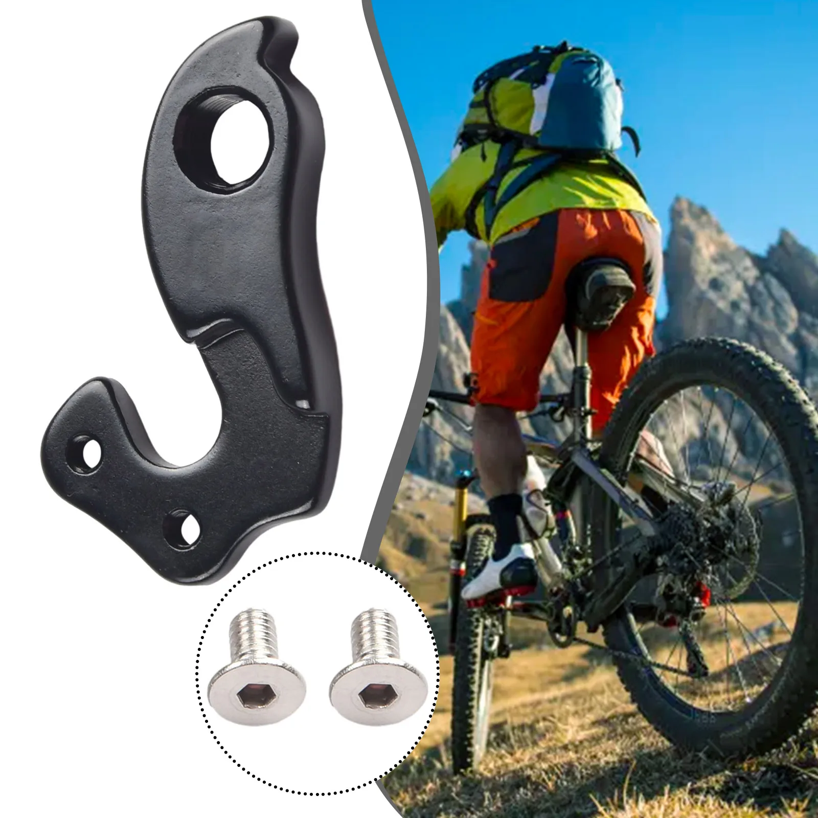 Aluminum Alloy Bicycle Derailleur Hanger Hook Rear Gear Accessories Easy Installation Bike Accessories For -Ghost Part
Aluminum Alloy Bicycle Derailleur Hanger Hook Rear Gear Accessories Easy Installation Bike Accessories For -Ghost Part