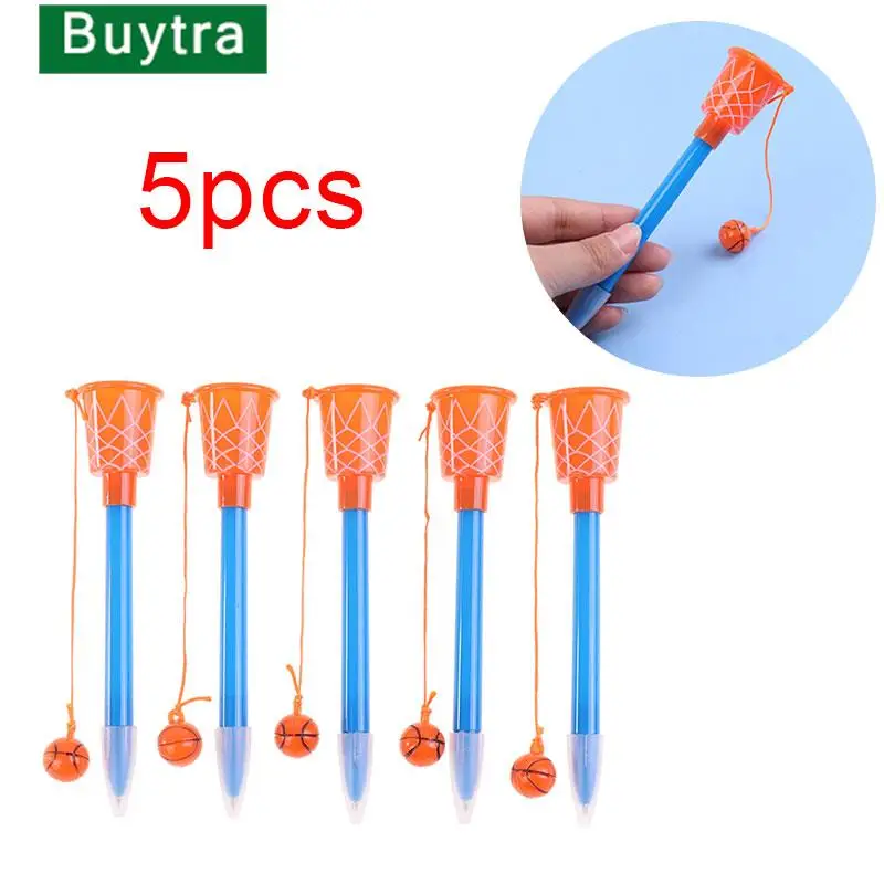 5 Pcs Basketball Hoop Pen Basketball With Blue/black refill Kids Basketball Novelty Pen Pen Pad Sports Party Gift For Sports 
5 Pcs Basketball Hoop Pen Basketball With Blue/black refill Kids Basketball Novelty Pen Pen Pad Sports Party Gift For Sports
