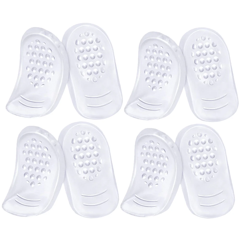 4 Pairs Self-adhesive Heel Pad High Inserts Women Non-skid Pads Grips Coaster Silicone Protector Gel Cups Women's Sneaker Heels
4 Pairs Self-adhesive Heel Pad High Inserts Women Non-skid Pads Grips Coaster Silicone Protector Gel Cups Women's Sneaker Heels