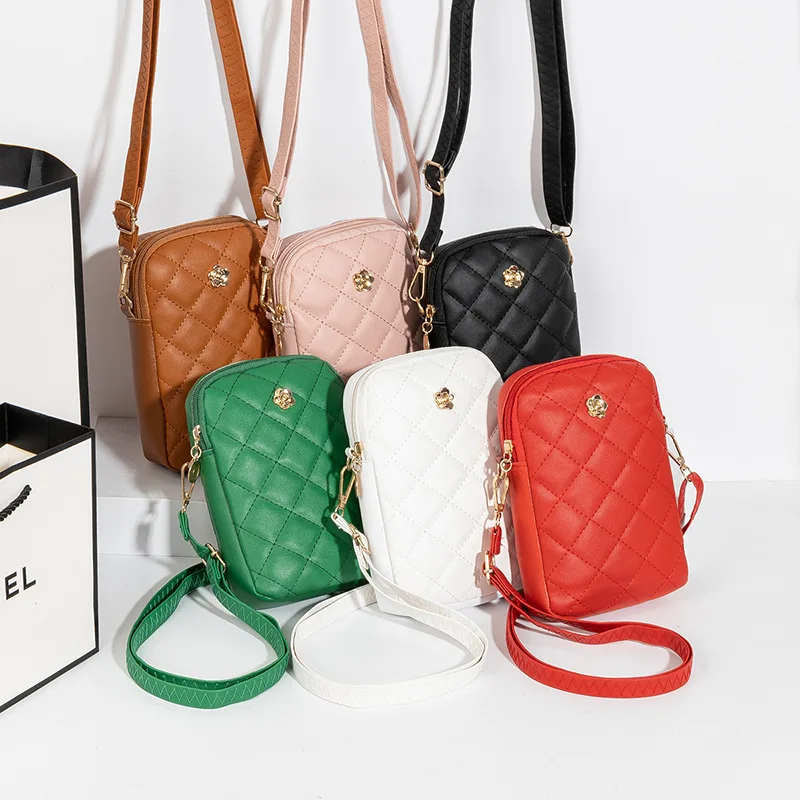 Fashion Simple Cell Phone Crossbody Bag Diamond Embroidery Shoulder Bag Ladies Handbag Hundred Casual Small Square Bag
Fashion Simple Cell Phone Crossbody Bag Diamond Embroidery Shoulder Bag Ladies Handbag Hundred Casual Small Square Bag