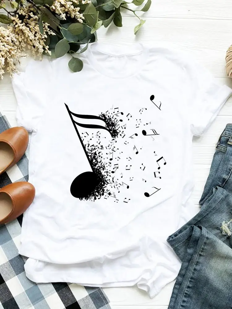 Butterfly Music Cute women tshirt Summer Clothing Clothes Short Sleeve T Print Fashion Women Graphic Tee Female Streetwear
Butterfly Music Cute women tshirt Summer Clothing Clothes Short Sleeve T Print Fashion Women Graphic Tee Female Streetwear