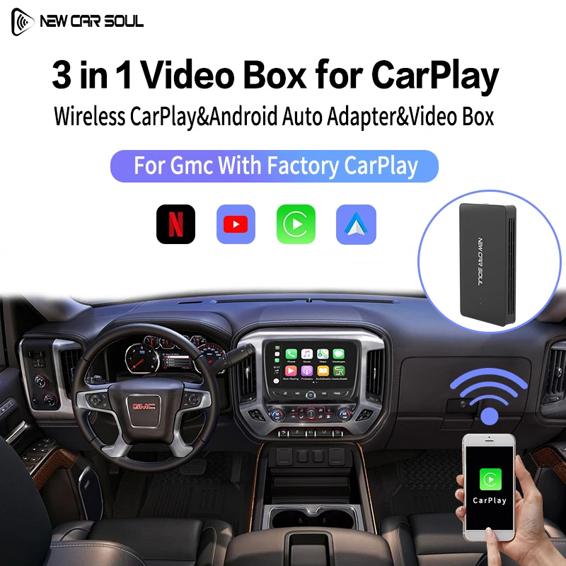 Mini Carplay Wireless Multimedia Box for Toyota Mazda Nissan Camry Suzuki Subaru Citroen Audi Android Auto IOS15 Spotify BT
Mini Carplay Wireless Multimedia Box for Toyota Mazda Nissan Camry Suzuki Subaru Citroen Audi Android Auto IOS15 Spotify BT