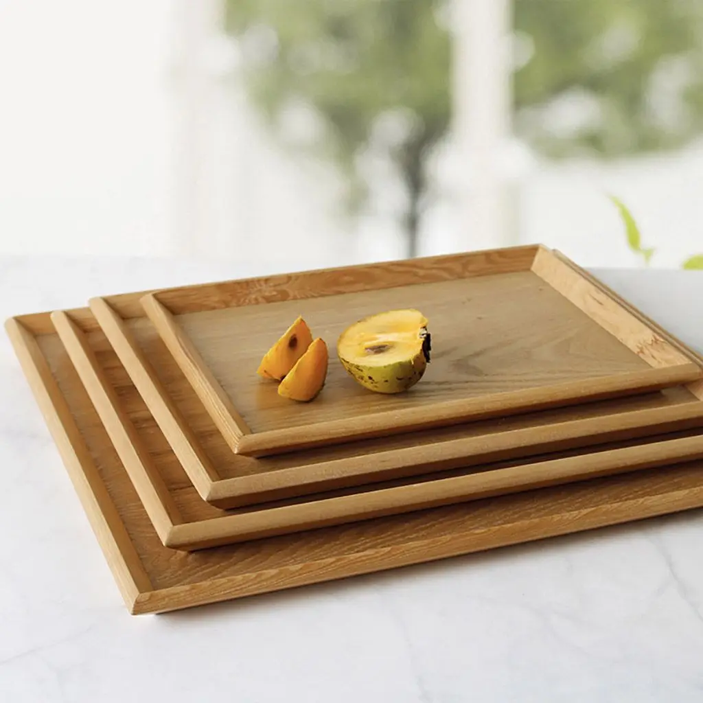 Simple Large Solid Wood Handmade Kitchen Supplies Natural Tableware Tea Tray Storage Tray Dinner Plate
Simple Large Solid Wood Handmade Kitchen Supplies Natural Tableware Tea Tray Storage Tray Dinner Plate