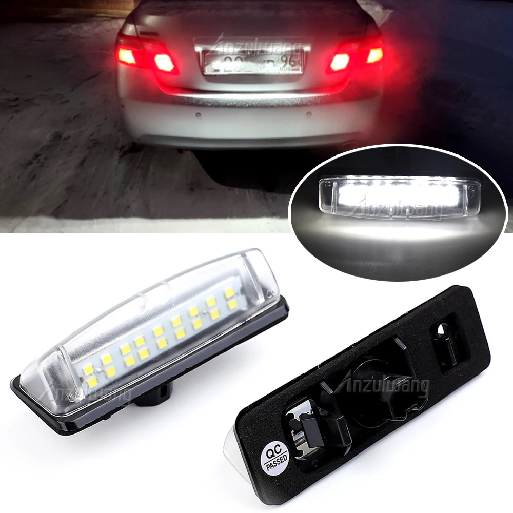 2Pcs LED License Number Plate Light Lamps For Toyota Camry Avalon Auris E18 Vios Esquire Esquire EZ Noah Proace City SAI
2Pcs LED License Number Plate Light Lamps For Toyota Camry Avalon Auris E18 Vios Esquire Esquire EZ Noah Proace City SAI
