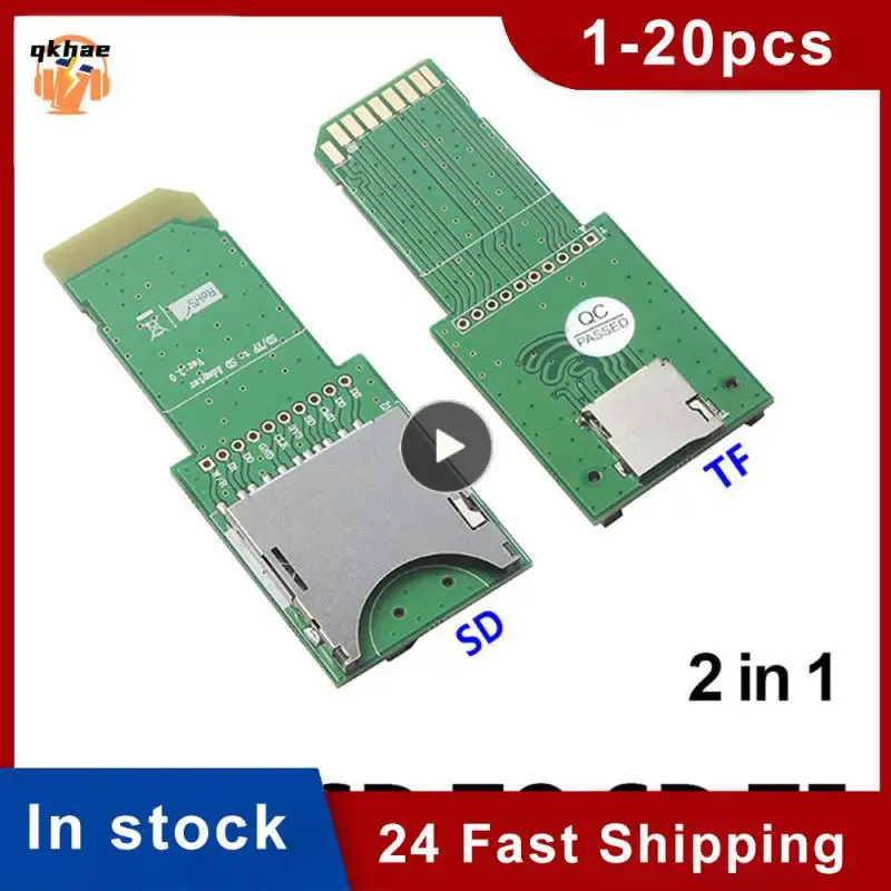 Tf Card Sd Tf Card Board Card Interface Adapter Plug And Play Ultra-small Tf/sd To Sd Card Extension Board Sdxc 64gb
Tf Card Sd Tf Card Board Card Interface Adapter Plug And Play Ultra-small Tf/sd To Sd Card Extension Board Sdxc 64gb