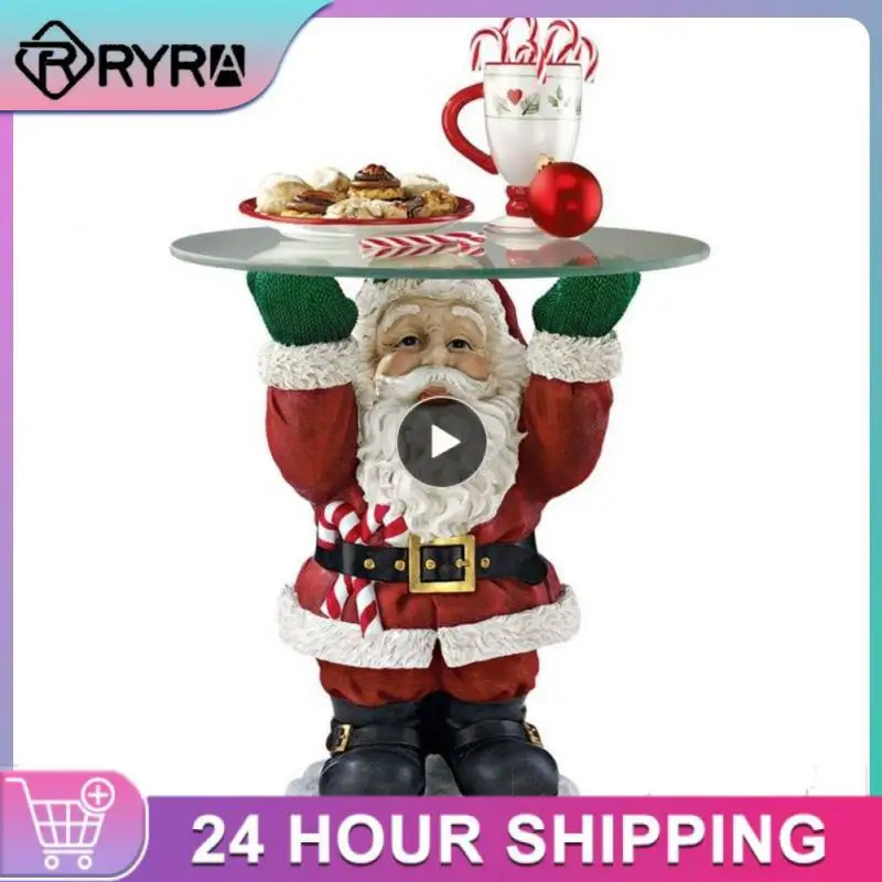 Santa Claus Sculptural Snack Plate Glass Topped Holiday Table Resin Ornament Christmas Home Decoration New Year Desktop Dropship
Santa Claus Sculptural Snack Plate Glass Topped Holiday Table Resin Ornament Christmas Home Decoration New Year Desktop Dropship