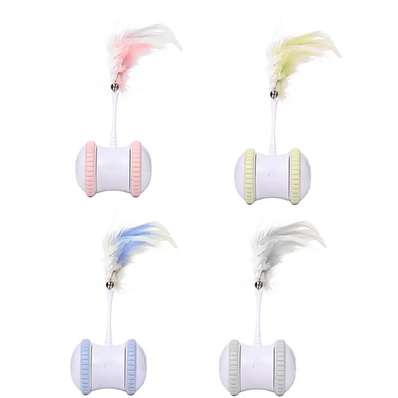 Electric Cats Favorite for CHASE Feather Toy Feather Colorful Light Teaser for Cat Wand with Spining Feather Automatic
Electric Cats Favorite for CHASE Feather Toy Feather Colorful Light Teaser for Cat Wand with Spining Feather Automatic