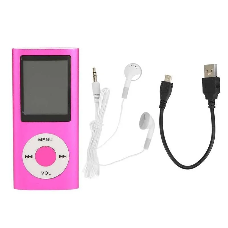 

1.8in Player Support Memory Card Ultra Thin LCD MP3 Player with Bluetooth for Students Running Walking new Free shipping Best