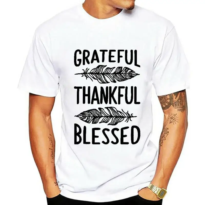 Women's Thankful Letter Print T-shirt S-5XL Kawaii Harajuku Female Shirts Top Clothes Women Cotton T Shirt Camiseta Mujer
Women's Thankful Letter Print T-shirt S-5XL Kawaii Harajuku Female Shirts Top Clothes Women Cotton T Shirt Camiseta Mujer