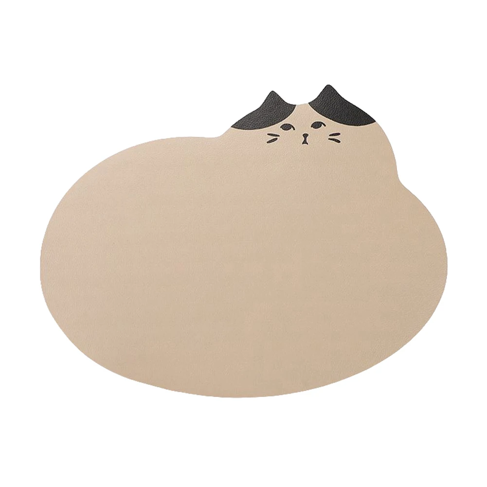 Cartoon Cat Placemat Waterproof Heat Insulation leather Table Non-Slip Western Table Mat Oilproof Table Pad Kitchen Accessories
Cartoon Cat Placemat Waterproof Heat Insulation leather Table Non-Slip Western Table Mat Oilproof Table Pad Kitchen Accessories