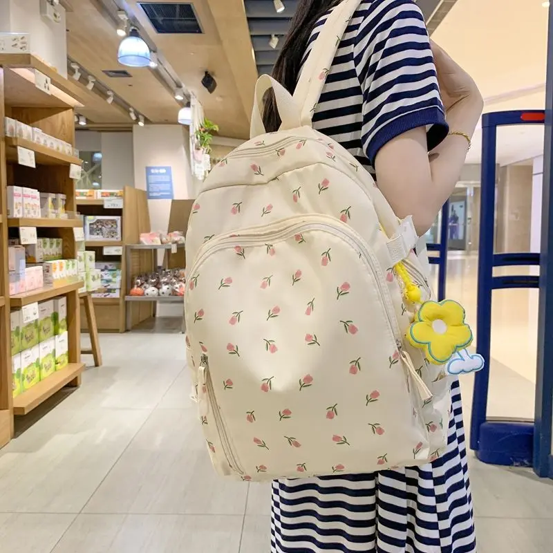 Qyahlybz ins floral school bag for children girls shoulder bags female casual travel backpack bolsa feminina
Qyahlybz ins floral school bag for children girls shoulder bags female casual travel backpack bolsa feminina