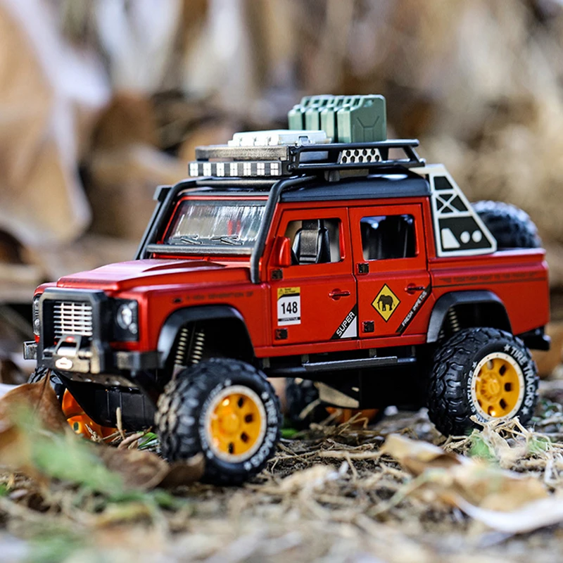 1:23 Guardian Pickup Truck Camel Cup Off-road Alloy Car Die-casting Model Sound and Light Pull Back Toy XA2837 Children's Gift
1:23 Guardian Pickup Truck Camel Cup Off-road Alloy Car Die-casting Model Sound and Light Pull Back Toy XA2837 Children's Gift