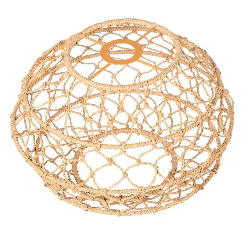 Nordic Style Lamp Cover Dining Room Paper Woven Style Chandelier Lampshade For Home
Nordic Style Lamp Cover Dining Room Paper Woven Style Chandelier Lampshade For Home