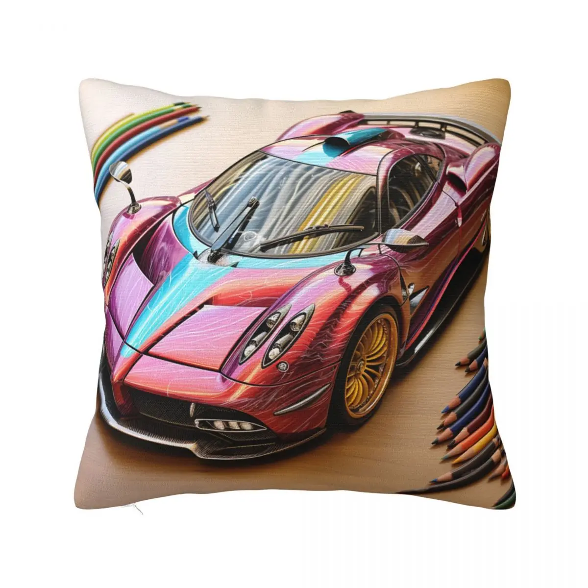 Speed Sports Car Pillow Case Pencil Art Colored Cartoon Decorative Polyester Pillowcase Car Zipper Summer Cover
Speed Sports Car Pillow Case Pencil Art Colored Cartoon Decorative Polyester Pillowcase Car Zipper Summer Cover