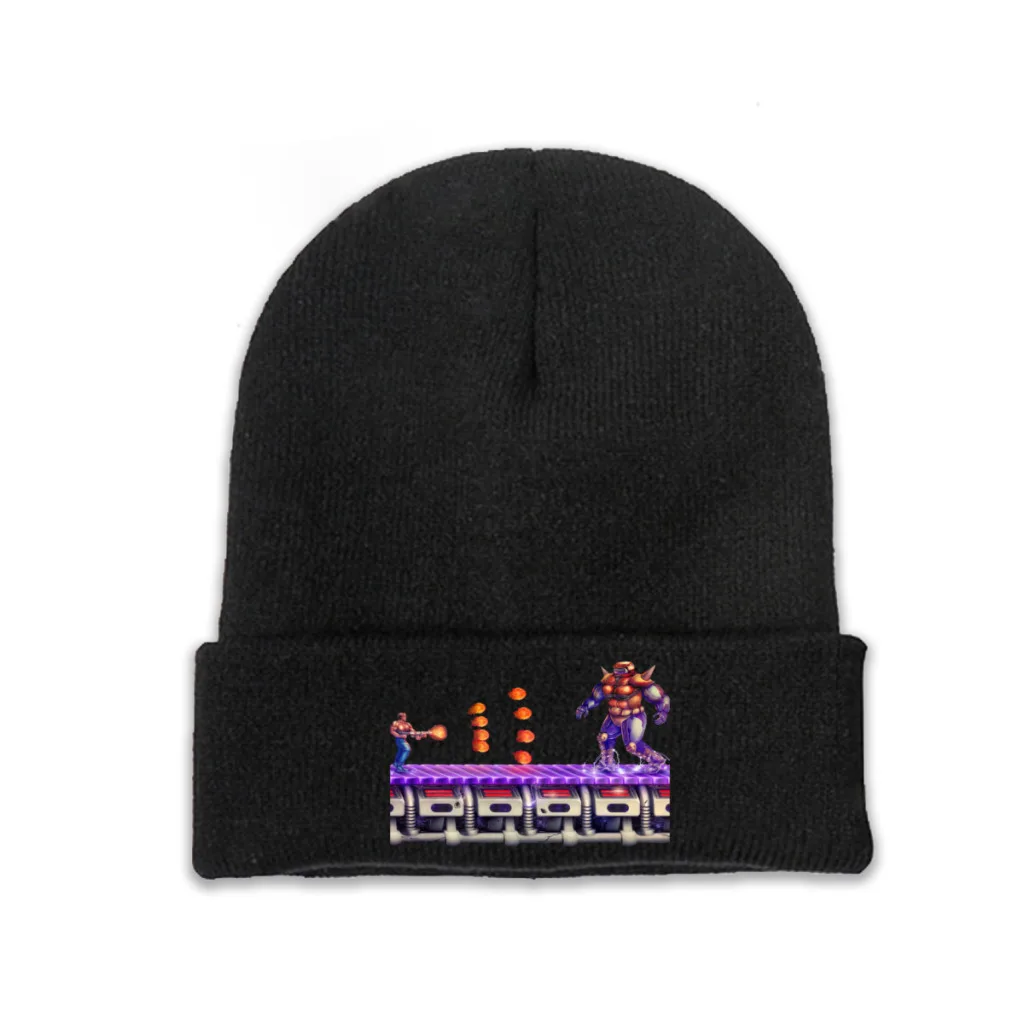 Boss Contra Game Knitting Beanie Caps Skullies Beanies Ski Caps Soft Bonnet Hats Winter Warm
Boss Contra Game Knitting Beanie Caps Skullies Beanies Ski Caps Soft Bonnet Hats Winter Warm