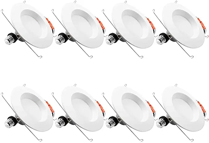 POCKETMAN 8 Pack 5/6 inch LED Recessed Downlight 12W Dimmable 4000K Cool White,Retrofit LED Recessed Lighting Fixture
POCKETMAN 8 Pack 5/6 inch LED Recessed Downlight 12W Dimmable 4000K Cool White,Retrofit LED Recessed Lighting Fixture