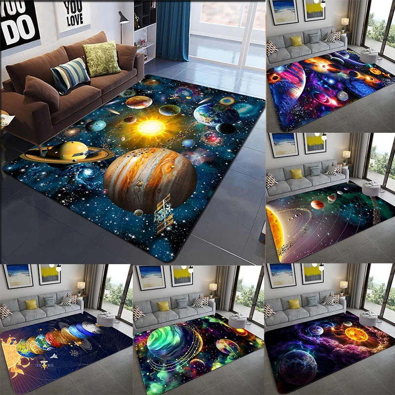 3D Carpet Universe Floor Mat Area Rug Bedroom Fashion Children Room Rugs Carpet On The Floor Flannel Living Room Home Decoration
3D Carpet Universe Floor Mat Area Rug Bedroom Fashion Children Room Rugs Carpet On The Floor Flannel Living Room Home Decoration