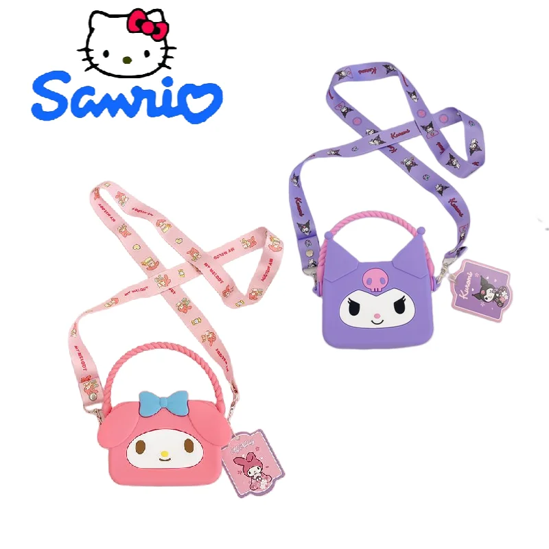 Hello kitty Kuromi My melody Sanrio anime peripheral cute macaron handbag silicone diagonal bag travel coin purse accessories
Hello kitty Kuromi My melody Sanrio anime peripheral cute macaron handbag silicone diagonal bag travel coin purse accessories