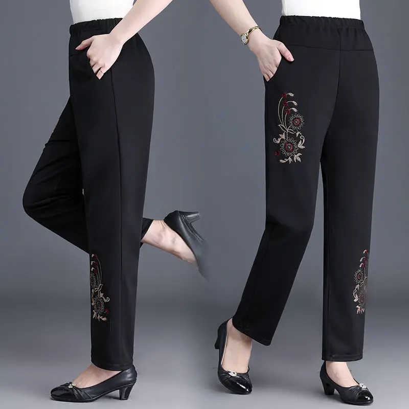 Female Pants Ladies High Waist Fashion Women 2022 Autumn and Winter Slim Straight Comfortable Loose Mothers Trousers X174
Female Pants Ladies High Waist Fashion Women 2022 Autumn and Winter Slim Straight Comfortable Loose Mothers Trousers X174