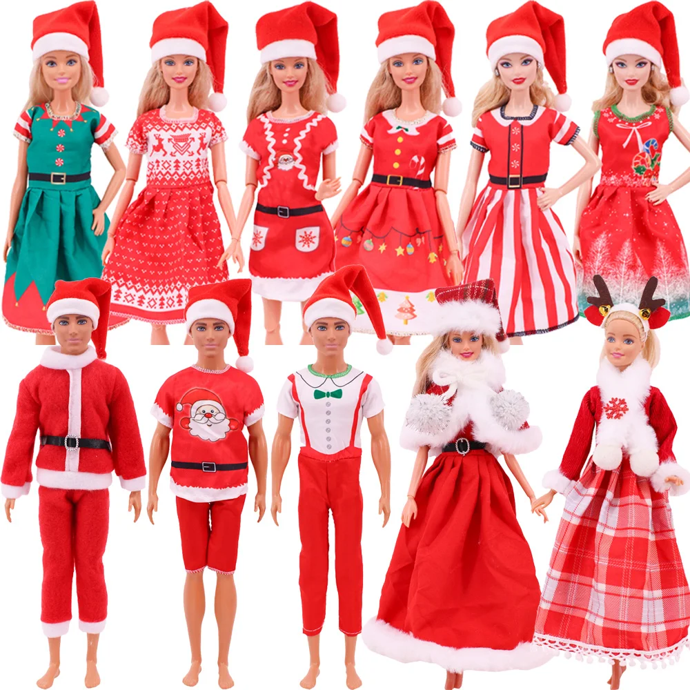 Рождественская серия куклы Барби одежда Санта шляпа + платье для 11,8 дюймов куклы Барби s костюм Дианы Принс праздничное платье для девочки п...
Рождественская серия куклы Барби одежда Санта шляпа + платье для 11,8 дюймов куклы Барби s костюм Дианы Принс праздничное платье для девочки п...