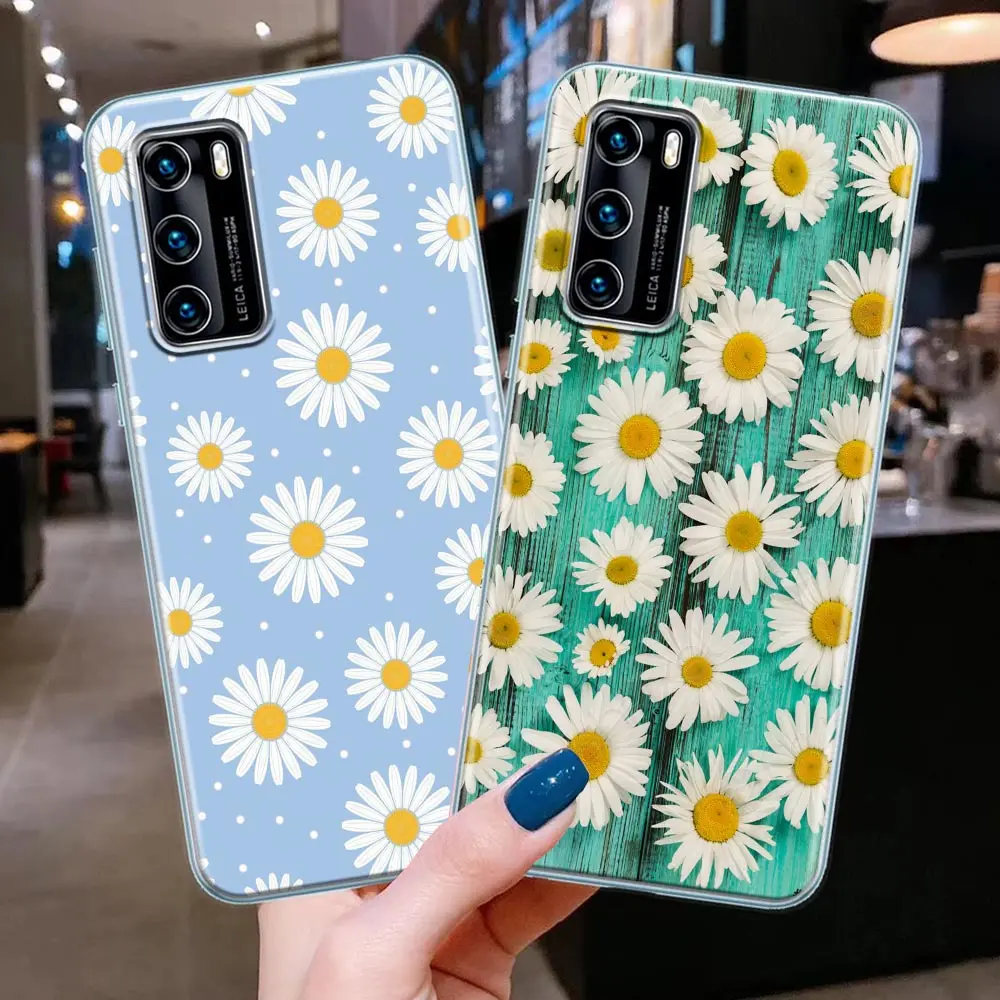 Clear Phone Case for Huawei P20 P30 P40 Plus Lite 4G P50 Pro P Smart Z 2019 Soft Silicone Cover Vintage Flower Little Daisy
Clear Phone Case for Huawei P20 P30 P40 Plus Lite 4G P50 Pro P Smart Z 2019 Soft Silicone Cover Vintage Flower Little Daisy