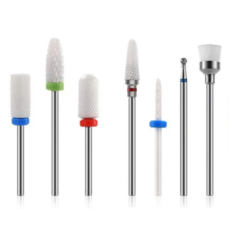 7 Pcs Ceramic Milling Cutter For Manicure Nail Bits For Electric Drill Removing Gel Varnish Tool nail drill bits set accessories
7 Pcs Ceramic Milling Cutter For Manicure Nail Bits For Electric Drill Removing Gel Varnish Tool nail drill bits set accessories