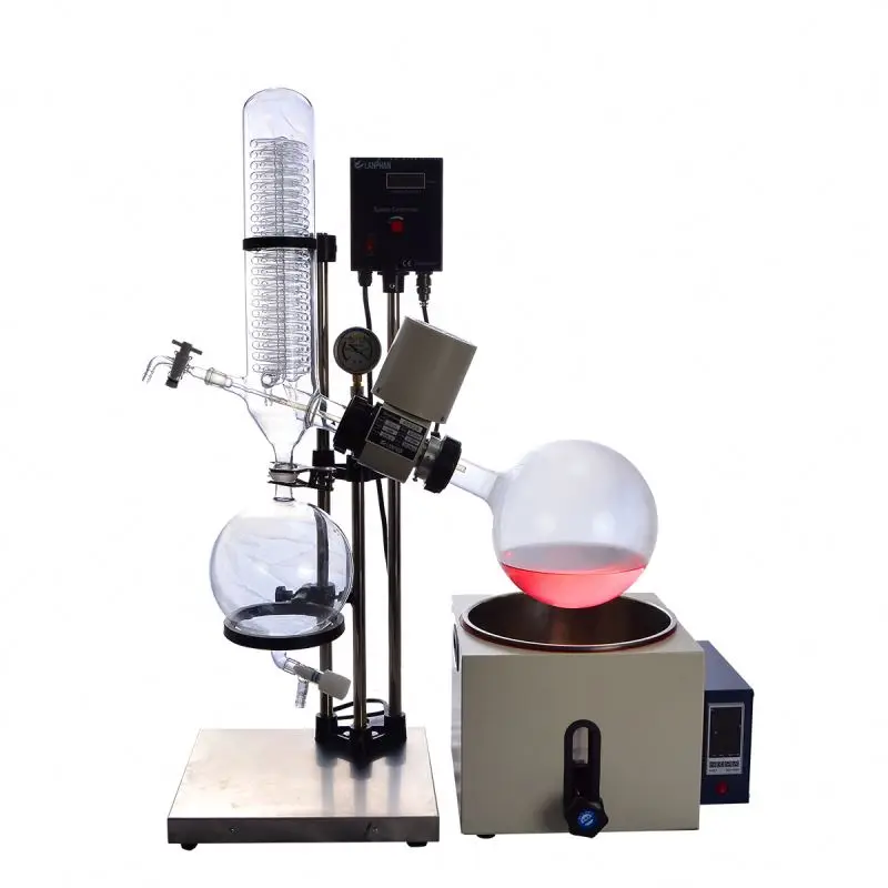 Лидер продаж, 5 л, промышленный комплект Rotovap, Паровая дистилляция эфирного масла
Лидер продаж, 5 л, промышленный комплект Rotovap, Паровая дистилляция эфирного масла