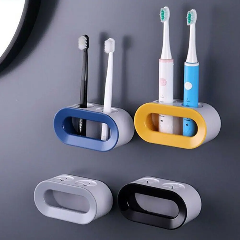 Electric Toothbrush Holder Double Hole Wall Toothbrush Organizer Toothbrush Stand Brush Holder Bathroom Accessories
Electric Toothbrush Holder Double Hole Wall Toothbrush Organizer Toothbrush Stand Brush Holder Bathroom Accessories