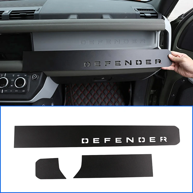 For Land Rover Defender 110 2020-2021 Aluminum Alloy Car Co-pilot Dashboard Hollow Panel Cover Stickers,Modification Accessories
For Land Rover Defender 110 2020-2021 Aluminum Alloy Car Co-pilot Dashboard Hollow Panel Cover Stickers,Modification Accessories