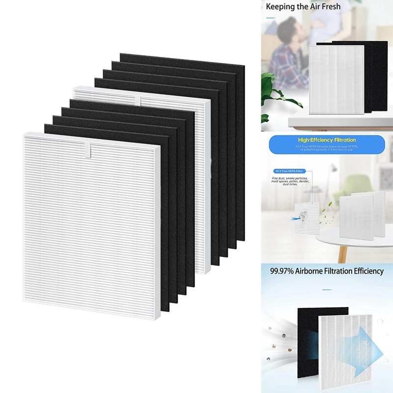 AP-1512HH Replacement Filter Accessories For Coway Airmega AP1512HH Air Purifier, 3304899, 2 HEPA Filters & 8 Carbon Filters
AP-1512HH Replacement Filter Accessories For Coway Airmega AP1512HH Air Purifier, 3304899, 2 HEPA Filters & 8 Carbon Filters