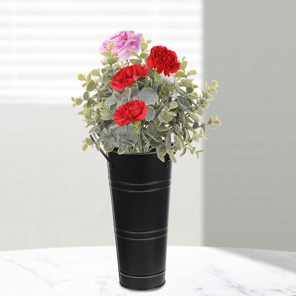Flower Pots Vase Decorate Arrangement Container Iron Bucket Farmhouse Rustic
Flower Pots Vase Decorate Arrangement Container Iron Bucket Farmhouse Rustic