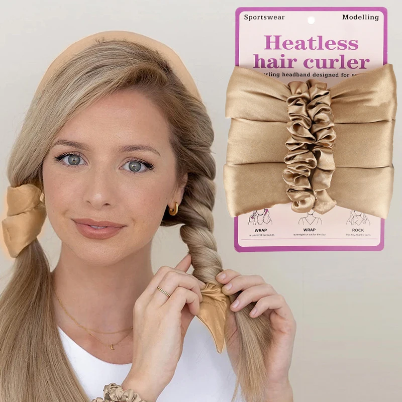 Flexible Hair Curling Rod Lazy Sleep Heatless Curling Rod Headband Wave Former Magic Wave Hair Curler Hair Curler Maker Tool
Flexible Hair Curling Rod Lazy Sleep Heatless Curling Rod Headband Wave Former Magic Wave Hair Curler Hair Curler Maker Tool