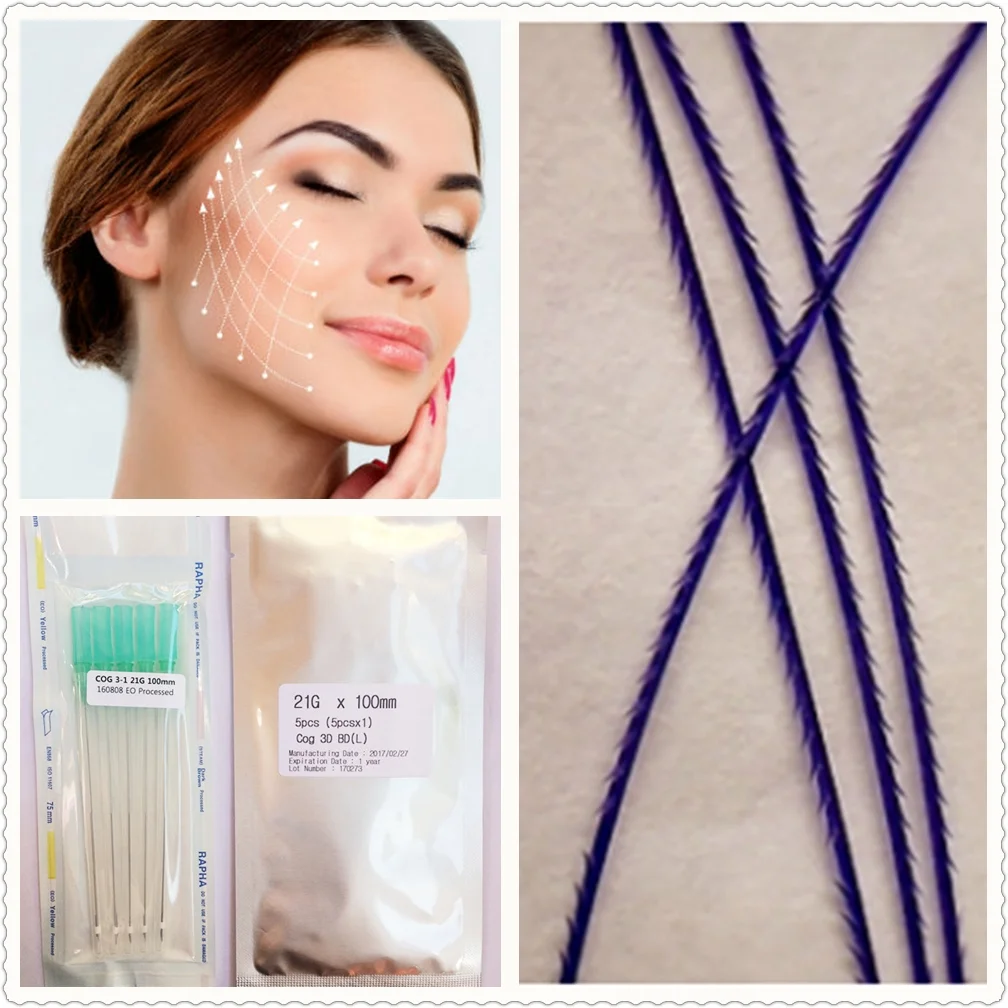 new disposable Products Medical Pcl pdo Cog Double Needle Thread Lifting and Filling Pcl pdo Threads 10pcs
new disposable Products Medical Pcl pdo Cog Double Needle Thread Lifting and Filling Pcl pdo Threads 10pcs