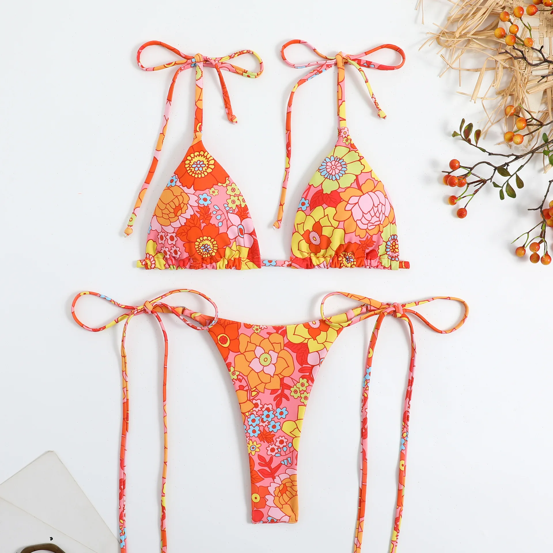 Women Floral Print Bikini Push Up Sexy Bikinis Thong Brazilian Women Swimwear Female Swimsuit Two Piece Bathing Suits Beachwear
Women Floral Print Bikini Push Up Sexy Bikinis Thong Brazilian Women Swimwear Female Swimsuit Two Piece Bathing Suits Beachwear