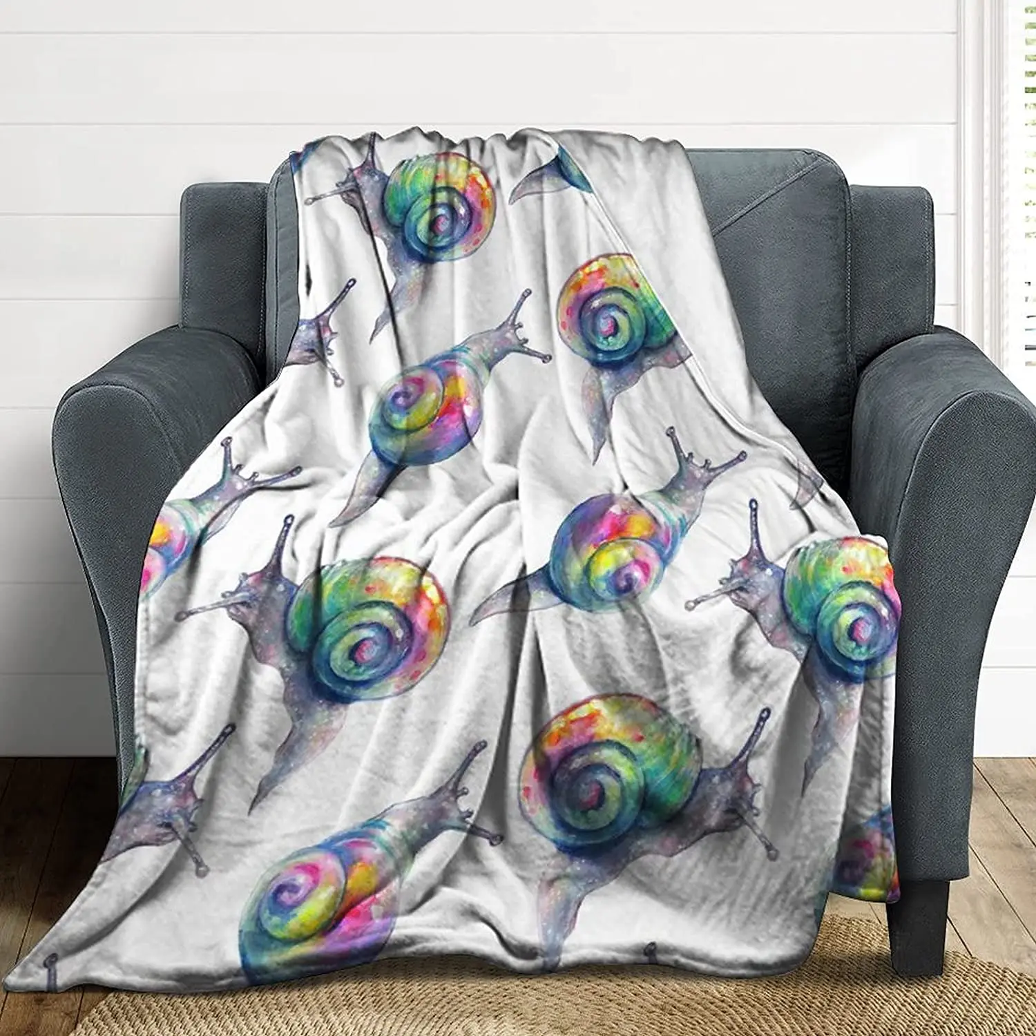 Snail Flannel Throw Blanket King Queen Size for Kids Boys Girls Sofa Couch Bed Blanket Super Soft Warm Lightweight Wild Animals
Snail Flannel Throw Blanket King Queen Size for Kids Boys Girls Sofa Couch Bed Blanket Super Soft Warm Lightweight Wild Animals