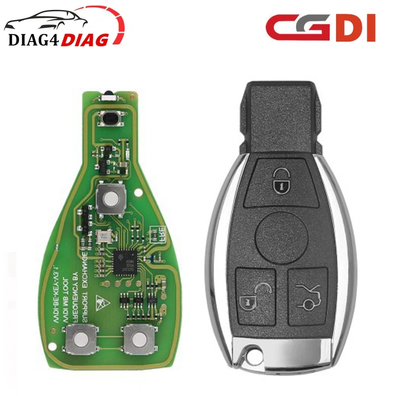 

Original CGDI 1/5/10PCS/lot CGDI MB Be Key Support All for Mercedes Till FBS3 315MHZ/433MHZ Get 1 Free Token for CGDI MB