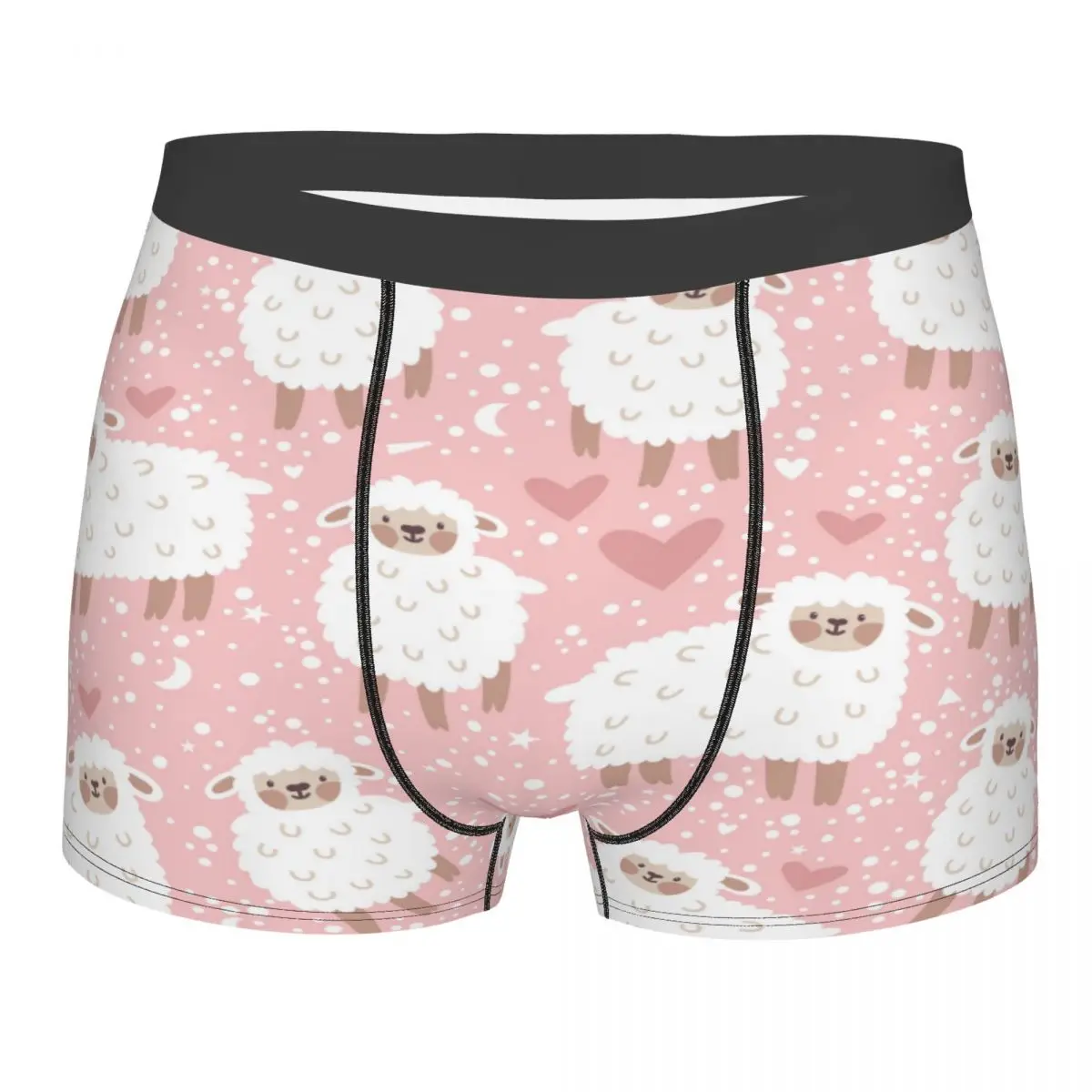 Boxer Men Underpants Cute Sheep Heart Star And Dots Men's Panties Shorts Breathable Mens Underwear Briefs Sexy Boxers
Boxer Men Underpants Cute Sheep Heart Star And Dots Men's Panties Shorts Breathable Mens Underwear Briefs Sexy Boxers