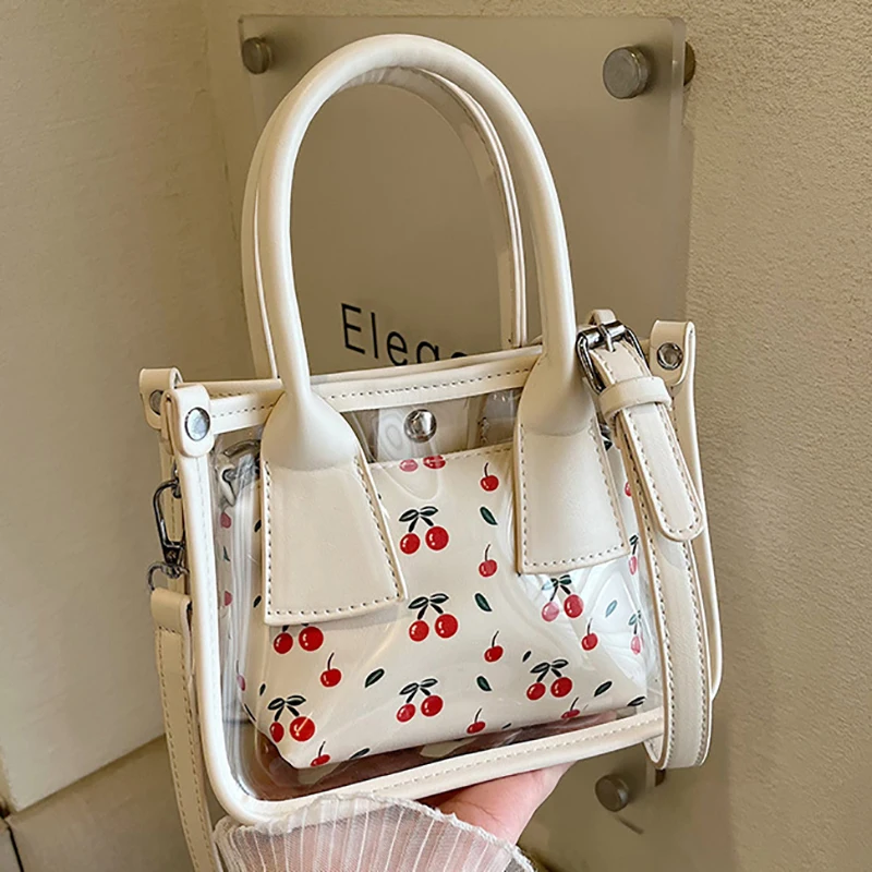 Richme Kawaii Fruit Print Mini Women's Bag 2022 Trend Summer Fashion New Transparent Crossbody Bag Female PVC Jelly Bolso Mujer
Richme Kawaii Fruit Print Mini Women's Bag 2022 Trend Summer Fashion New Transparent Crossbody Bag Female PVC Jelly Bolso Mujer