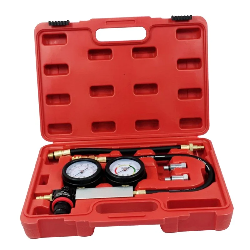 TU-21 Cylinder Leak Detector Car Engine Cylinder Detection Tool Detection Instrument Engine Leak Detection Pressure Gauge 
TU-21 Cylinder Leak Detector Car Engine Cylinder Detection Tool Detection Instrument Engine Leak Detection Pressure Gauge
