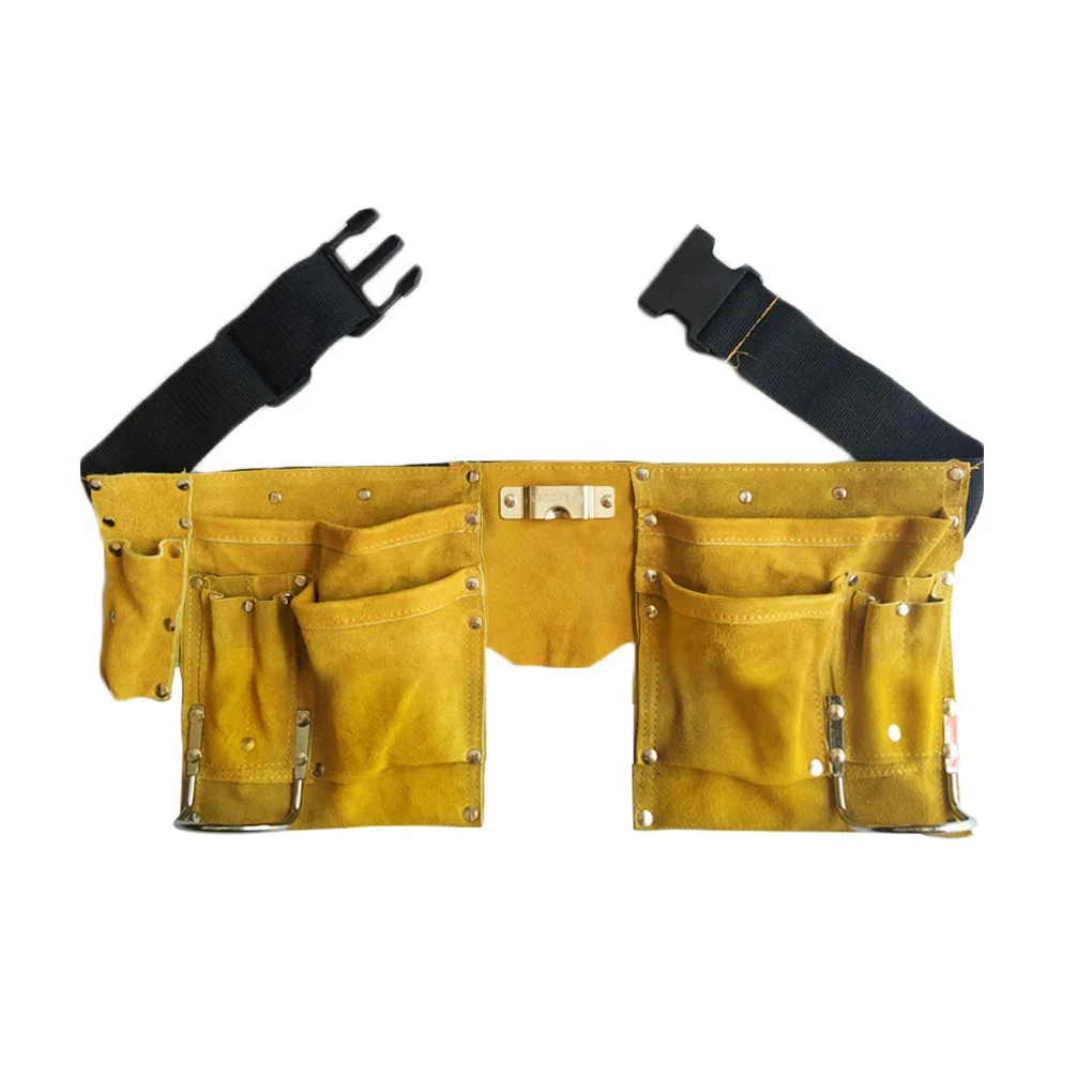 Carpenter Storage Pouch Belt Leather Tool Belt Quick Release Buckle Construction Work Apron Tool
Carpenter Storage Pouch Belt Leather Tool Belt Quick Release Buckle Construction Work Apron Tool