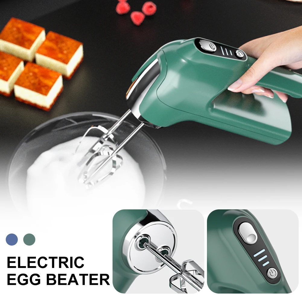Electric Egg Beater Wireless Double Head Mixer For Egg Baking Cream Butter Whisk Mixer Handheld Whisk Tool Kitchen Accessories
Electric Egg Beater Wireless Double Head Mixer For Egg Baking Cream Butter Whisk Mixer Handheld Whisk Tool Kitchen Accessories