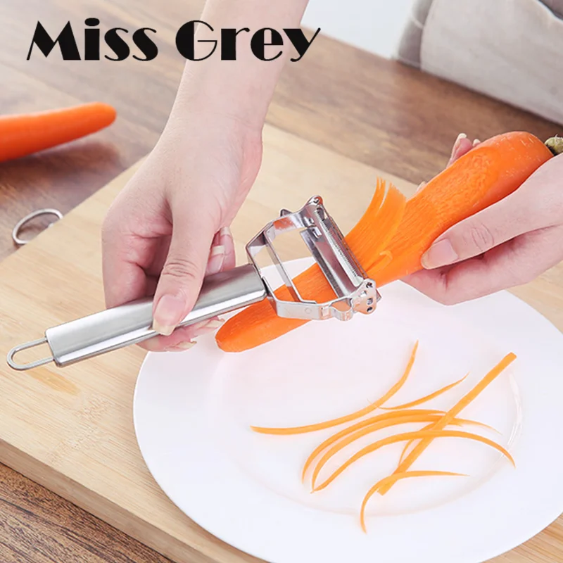 Stainless Steel Peeler Multifunctional Easy Grater Vegetable Potato Fruit Cucumber Peeler Cutter Kitchen Accessories Gadgets
Stainless Steel Peeler Multifunctional Easy Grater Vegetable Potato Fruit Cucumber Peeler Cutter Kitchen Accessories Gadgets