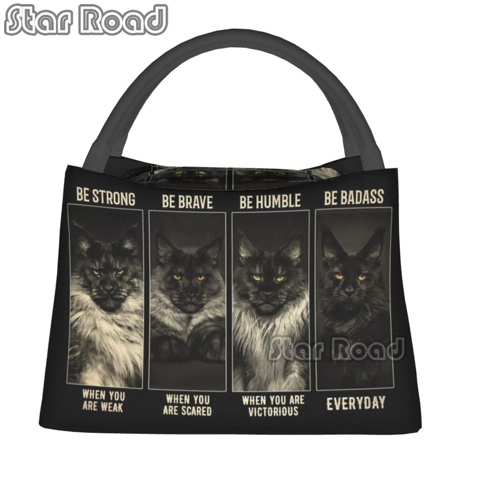 Cartoon Maine Coon Cat Lunch Bag for Child Cartoon Designer Lunch Box Leisure Picnic Cooler Bag Portable Thermal Lunch Bags
Cartoon Maine Coon Cat Lunch Bag for Child Cartoon Designer Lunch Box Leisure Picnic Cooler Bag Portable Thermal Lunch Bags