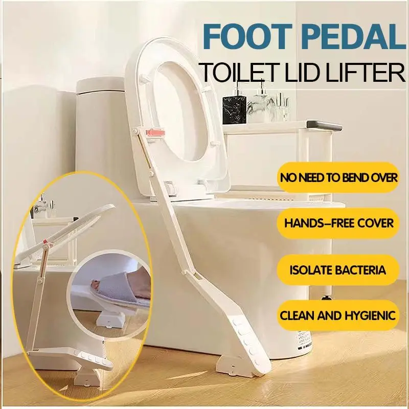 Mintiml® Universal Touchless Toilet Lid Lifter Anti-dirty Foot-operated Toilet Seat Lid Holder Device Bathroom Accessories
Mintiml® Universal Touchless Toilet Lid Lifter Anti-dirty Foot-operated Toilet Seat Lid Holder Device Bathroom Accessories