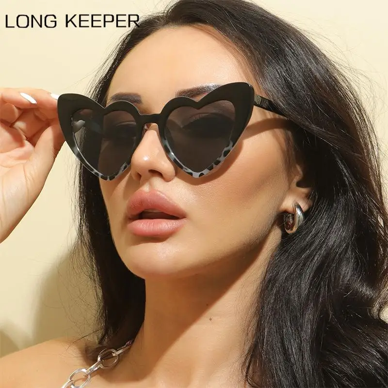 Love Heart Sunglasses for Women Big Frame Sun Glasses Fashion Cat Eye Vintage Fashion Sun Glasses Sexy UV400 Protection Eyewear 
Love Heart Sunglasses for Women Big Frame Sun Glasses Fashion Cat Eye Vintage Fashion Sun Glasses Sexy UV400 Protection Eyewear